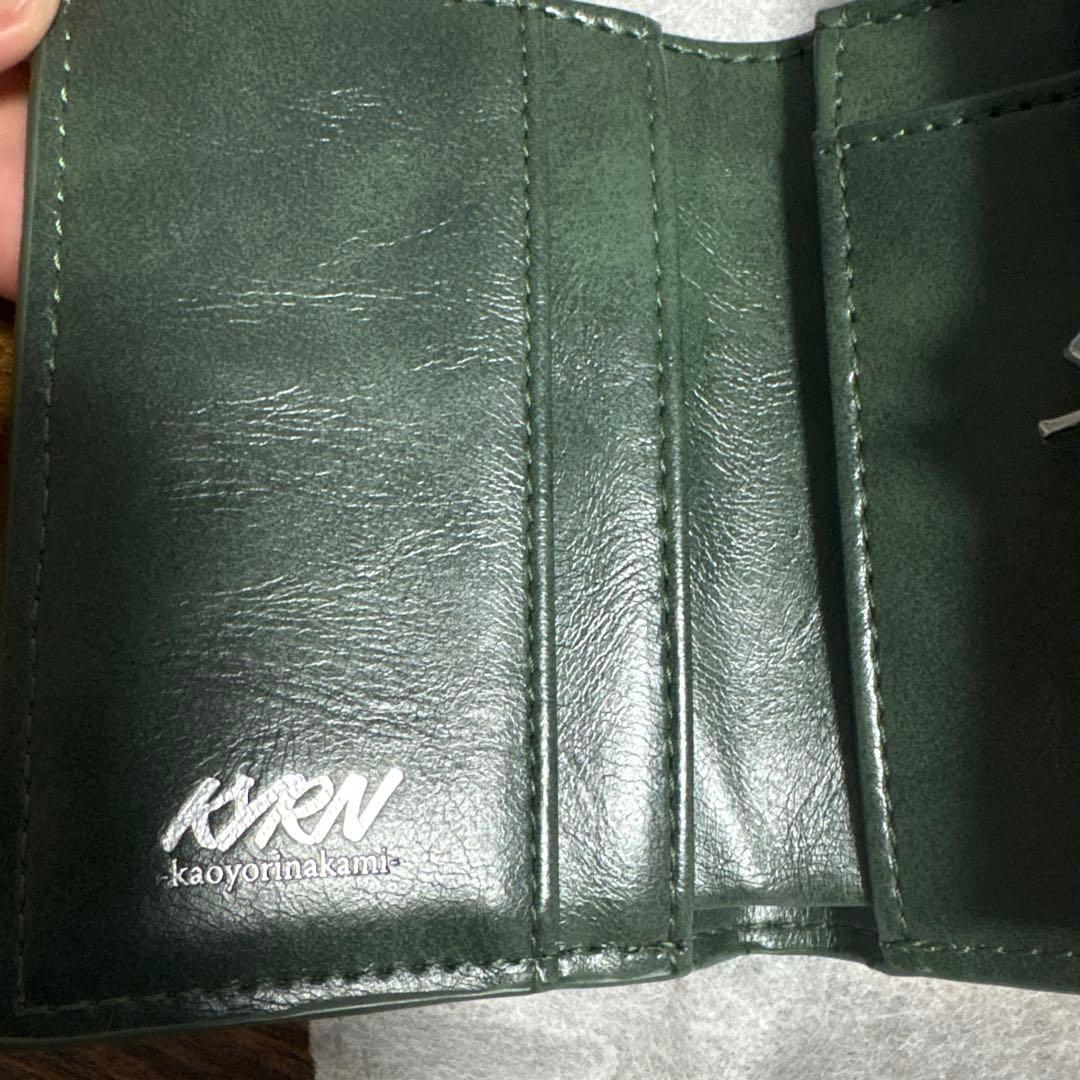 ❤︎KYRN wallet kaoyorinakami カオヨリナカミ グリーン