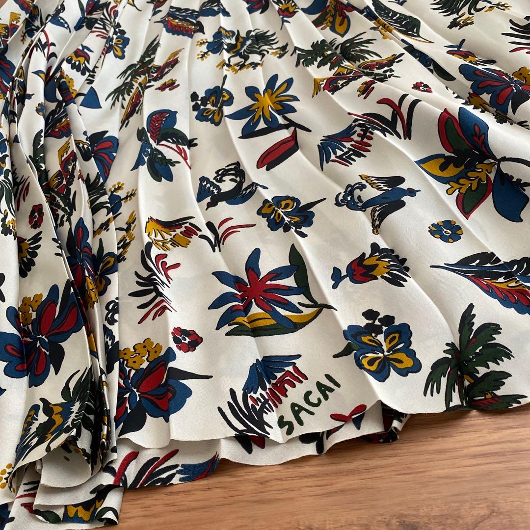 sacai サカイ プリーツスカート