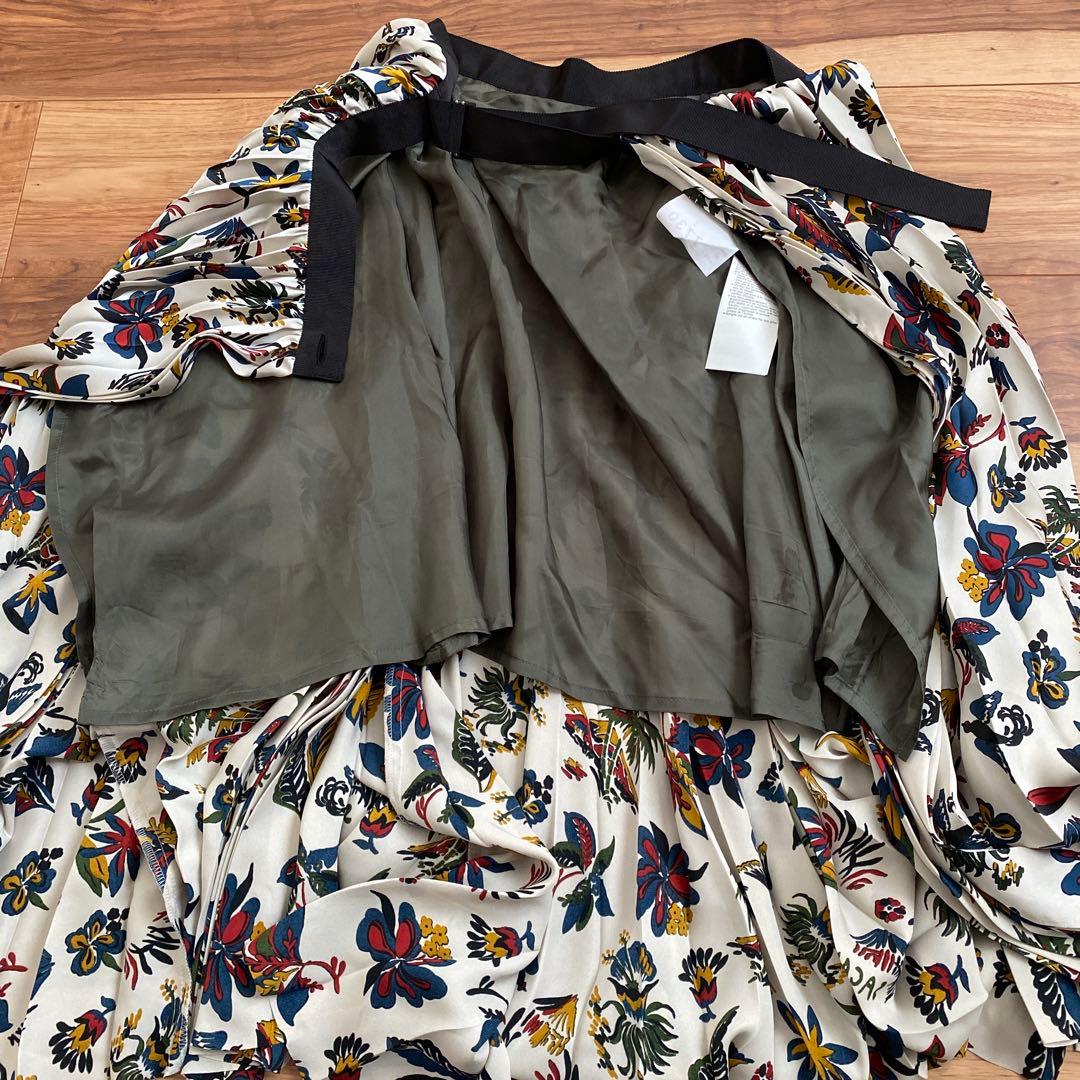 sacai サカイ プリーツスカート