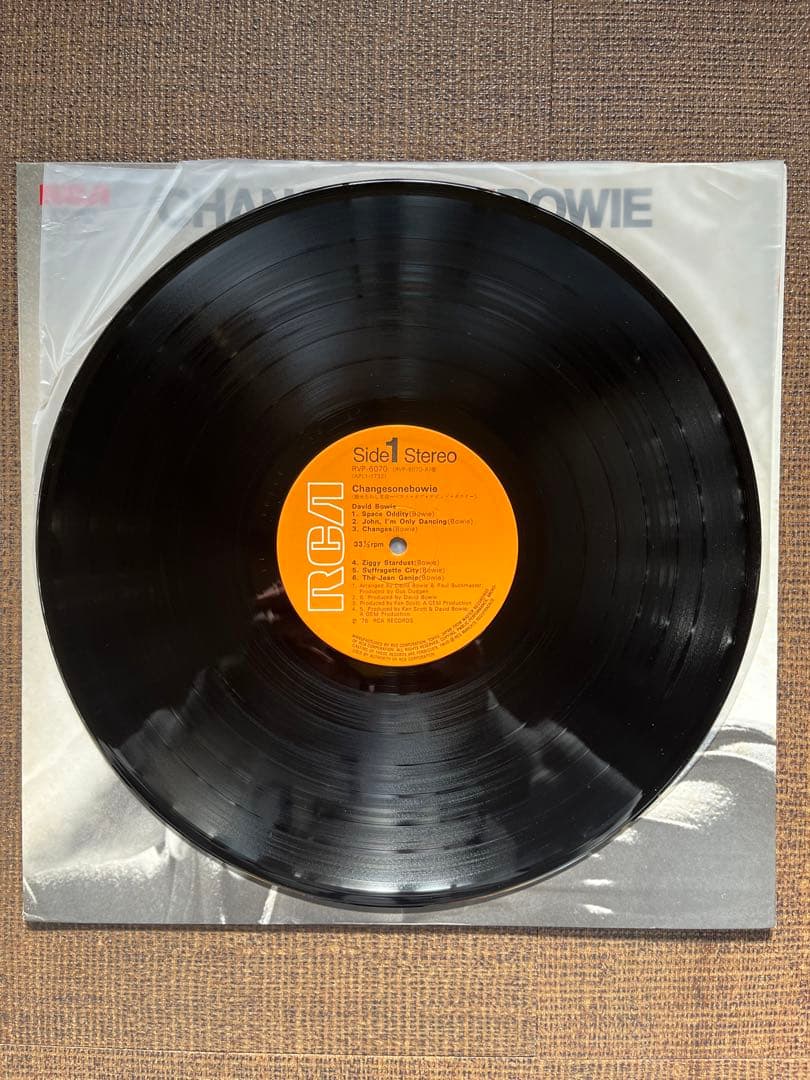 DAVID BOWIE CHANGESONEBOWIE レコード