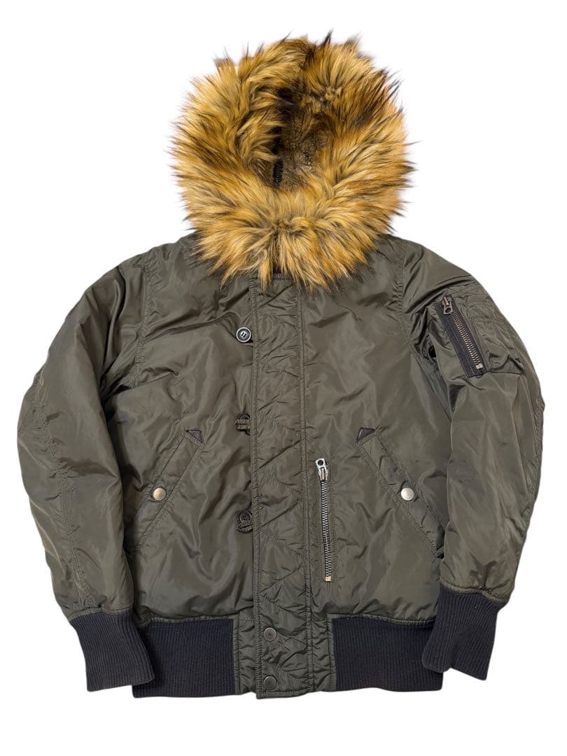【BOON】Diesel n2b y2k archive カーキ ファー