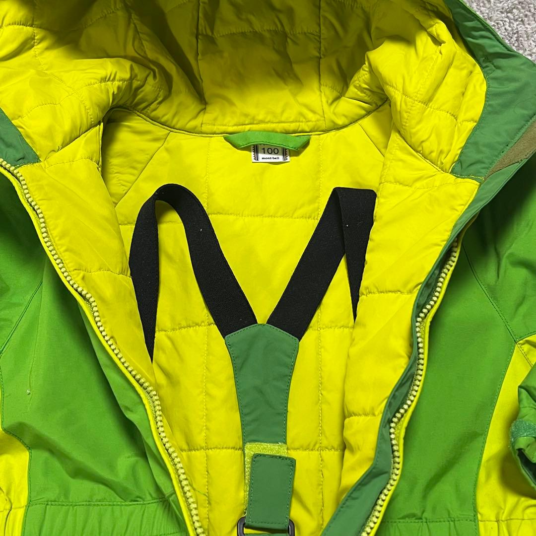 mont-bellモンベル キッズ スノーウェア ジャンプスーツ 100 雪遊び