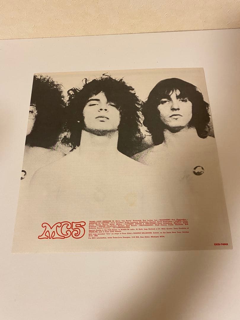 【国内盤】 MC5 – Kick Out The Jams LP レコード