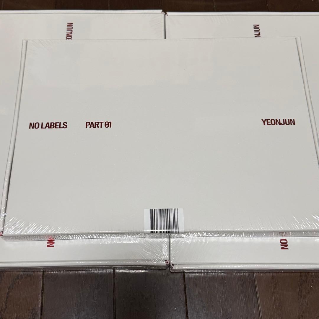 TXT ヨンジュン NO LABELS アルバム　全形態セット