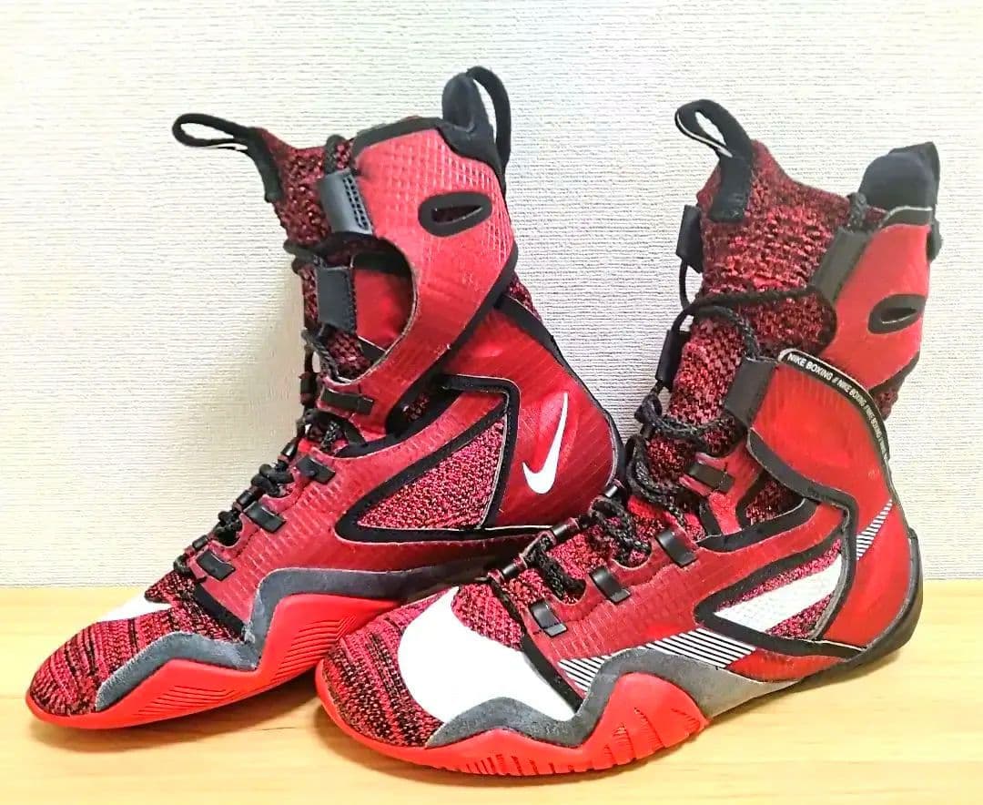 ナイキ ボクシングシューズ ハイパーKO2 赤 27cm／HyperKO