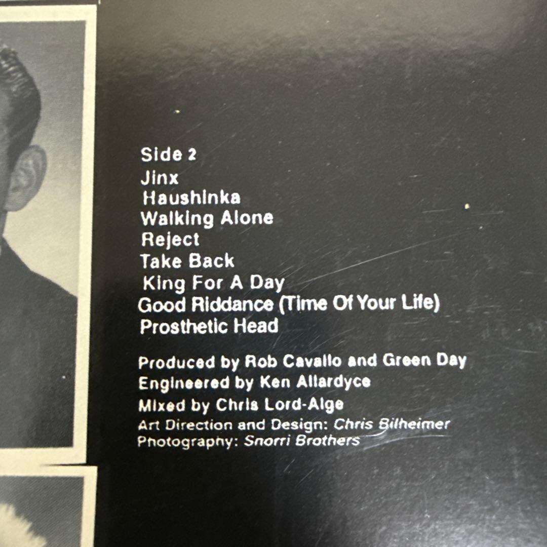 Green Day nimrod. レコード