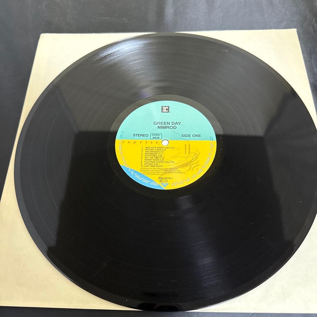 Green Day nimrod. レコード