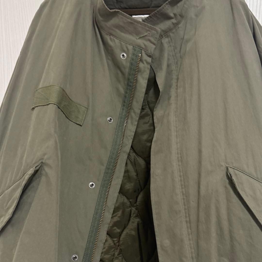 FREAK'S STORE ショートモッズコート 冬アウター カーキ