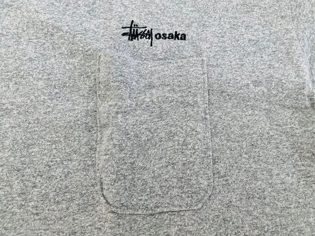 stussy✖️champion激レア大阪限定ポケットTシャツポケT希少品