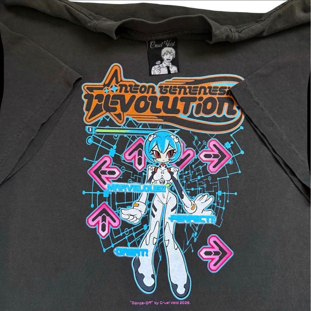 【超希少】 USbootleg EVANGELION Tシャツ 綾波レイ XL