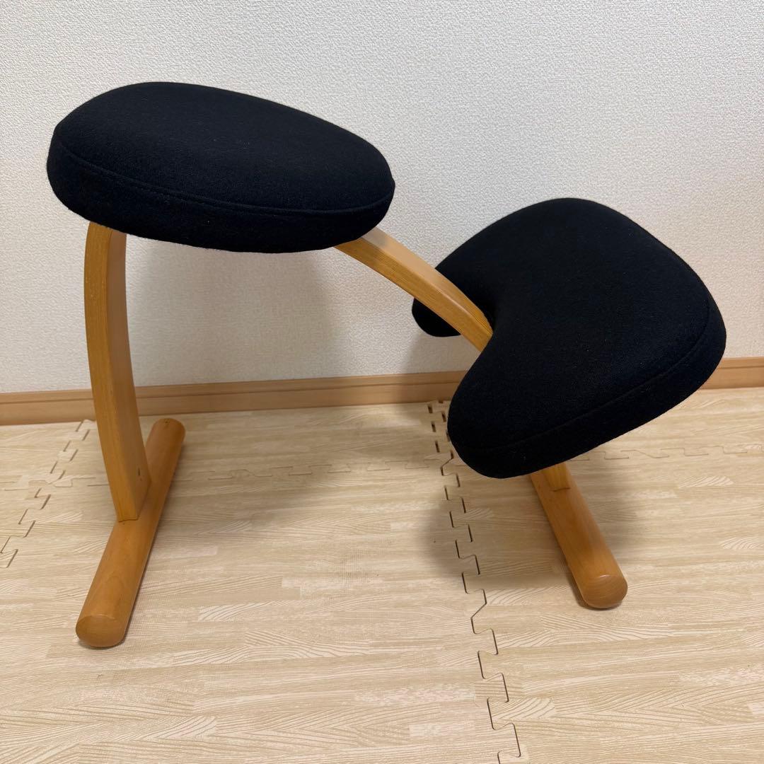 【uiwoow 専用】Rybo Balans EASY バランスチェア ブラック