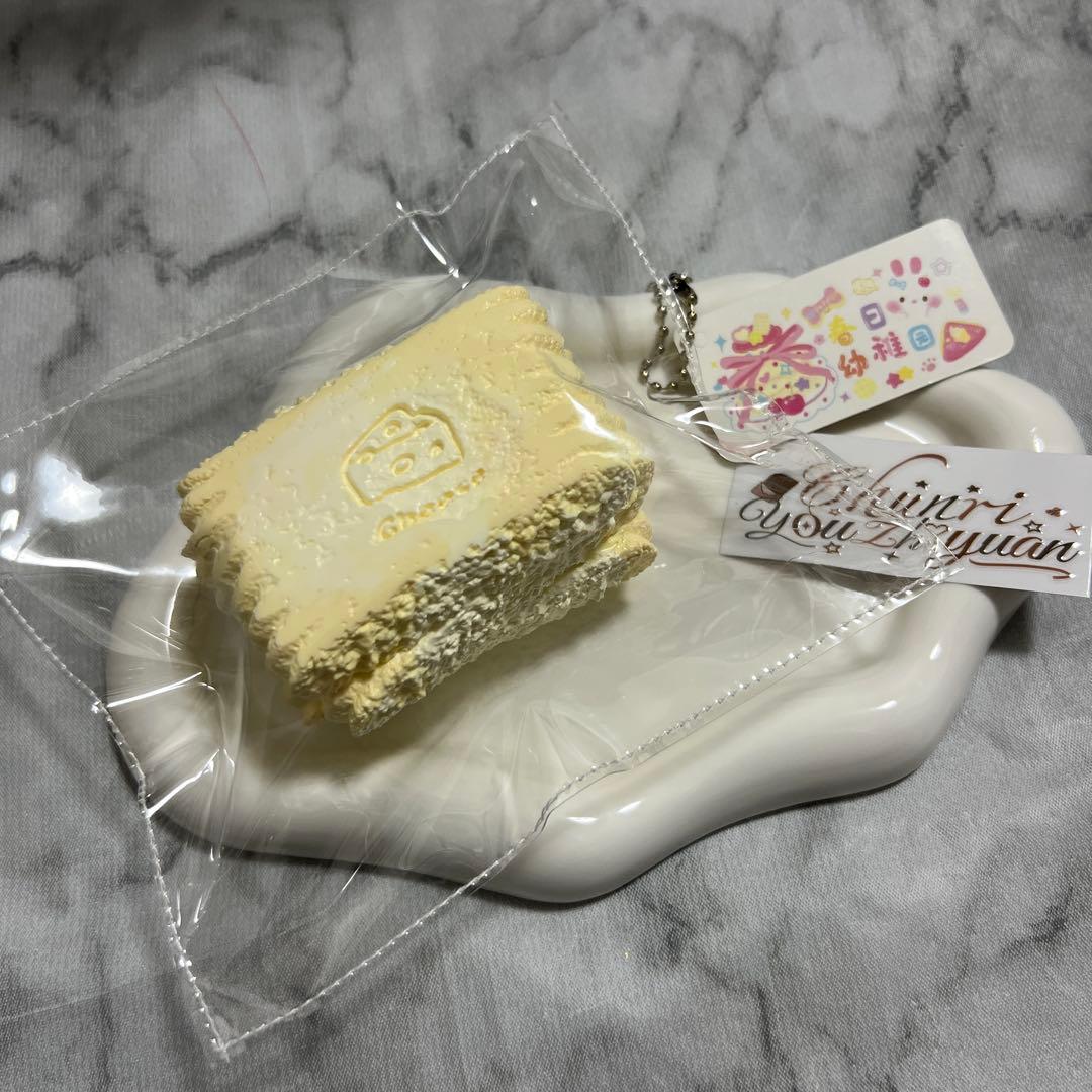 ヤマネコ様確認　スクイーズ　微缩cheese饼干　ミニチュアチーズクッキー