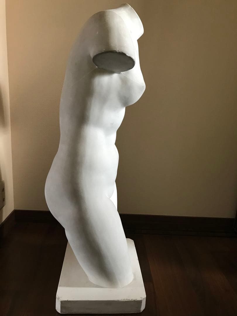石膏像　トルソー　女子（大）91cm 裸婦　半身像