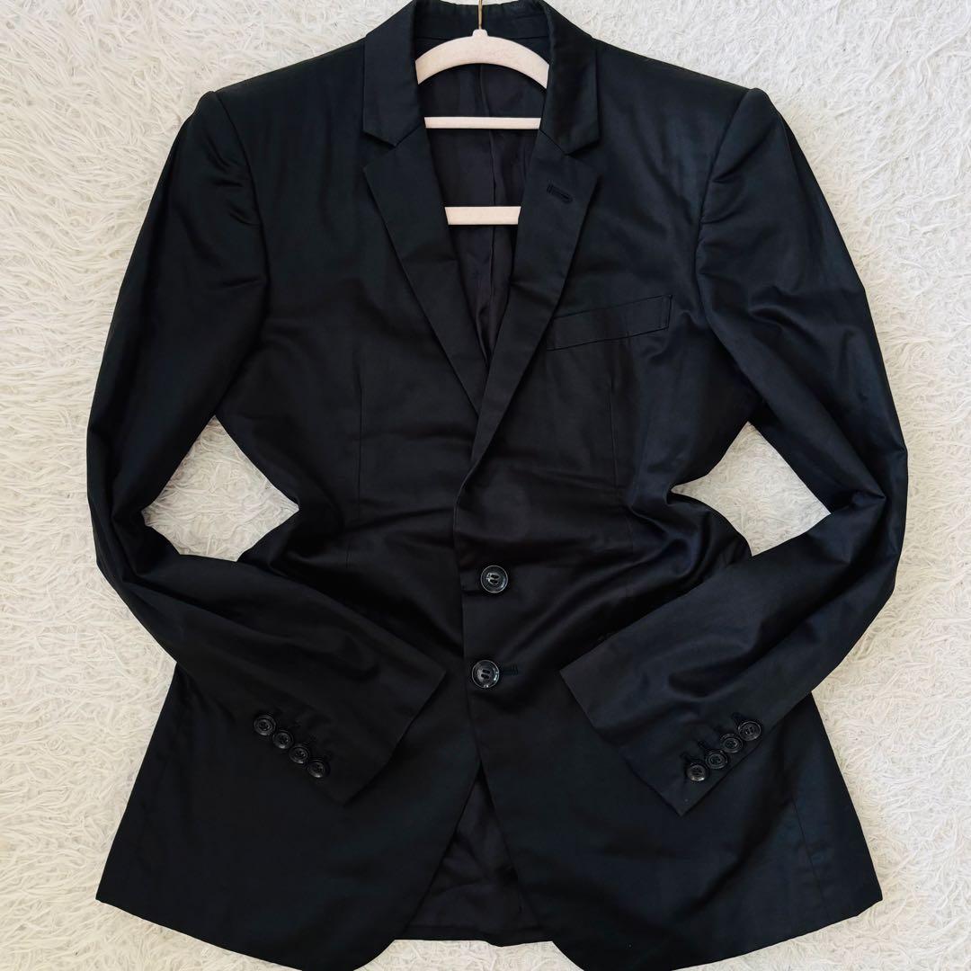 極美品✨ジョンローレンスサリバン×ドーメル　テーラードジャケット36 ブラック