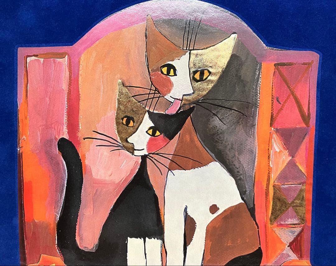【ロジーナ・ヴァヒトマイスター】KATZEN　猫　絵本　アート　画集　ドイツ製
