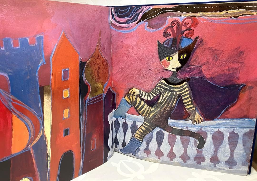 【ロジーナ・ヴァヒトマイスター】KATZEN　猫　絵本　アート　画集　ドイツ製