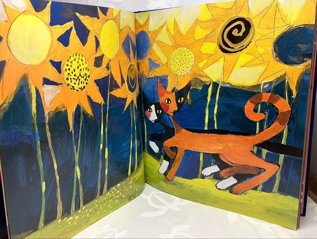 【ロジーナ・ヴァヒトマイスター】KATZEN　猫　絵本　アート　画集　ドイツ製
