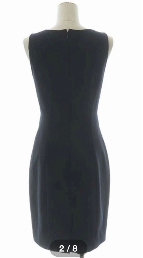 新品 Theory セオリー ワンピース ブラック 4 BETTY 2 黒 無地