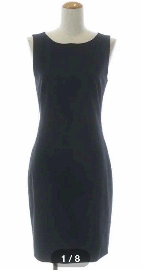 新品 Theory セオリー ワンピース ブラック 4 BETTY 2 黒 無地