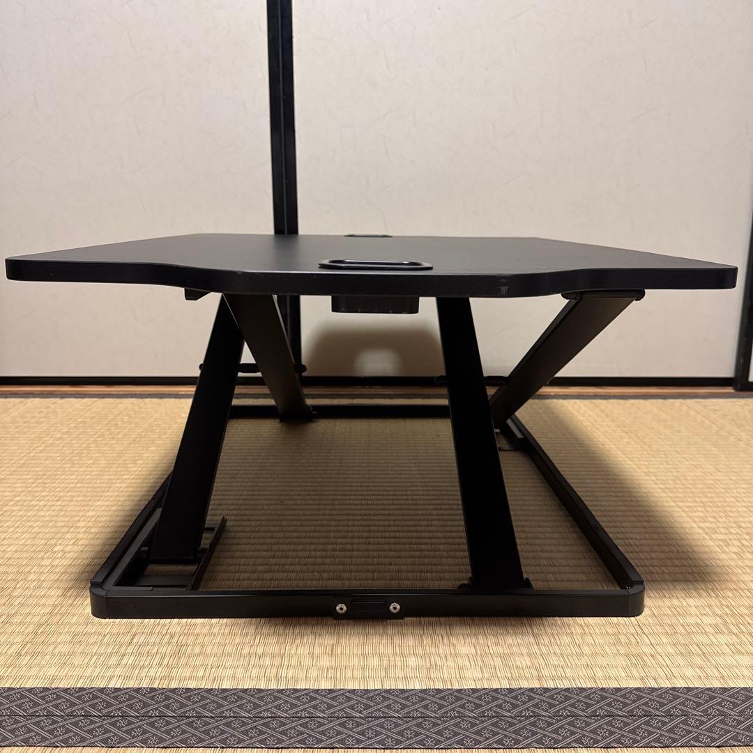 サンワダイレクト スタンディングデスク 100-MR139BK
