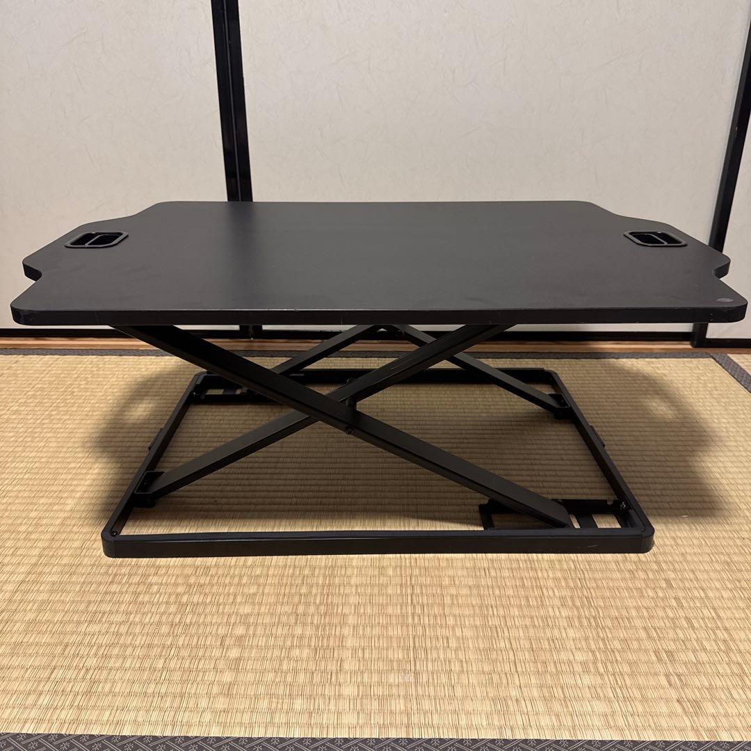 サンワダイレクト スタンディングデスク 100-MR139BK