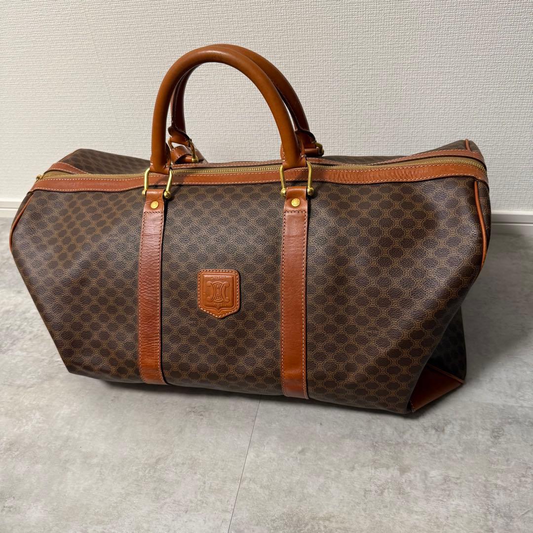 【超美品‼️】CELINE セリーヌ　ダッフルバッグ 大容量 ブラウン