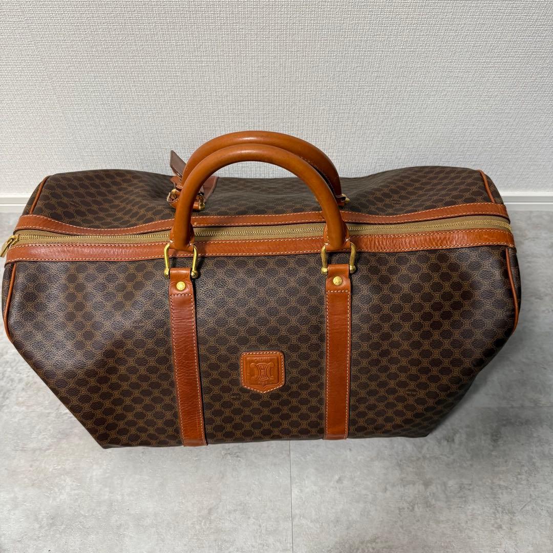 【超美品‼️】CELINE セリーヌ　ダッフルバッグ 大容量 ブラウン