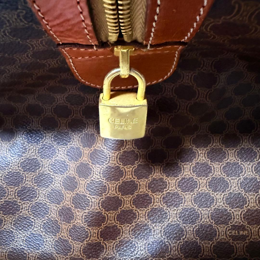 【超美品‼️】CELINE セリーヌ　ダッフルバッグ 大容量 ブラウン