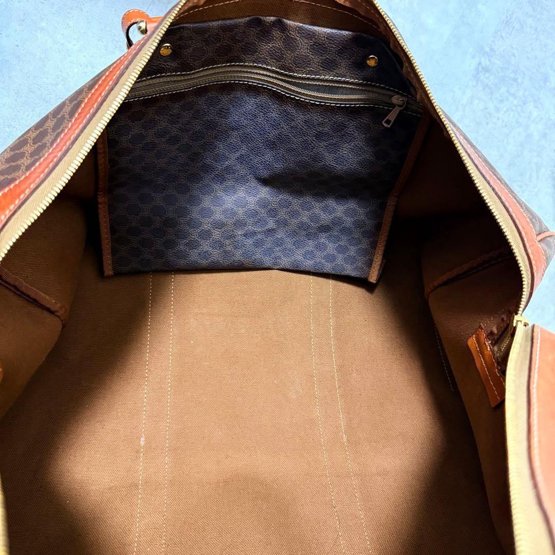 【超美品‼️】CELINE セリーヌ　ダッフルバッグ 大容量 ブラウン