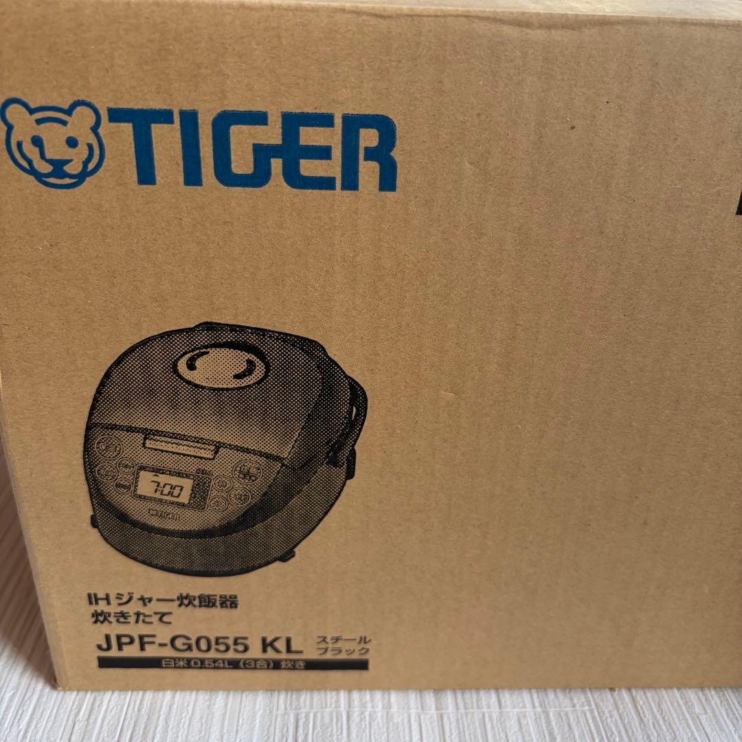 25年製　TIGER IHジャー炊飯器炊きたて3合