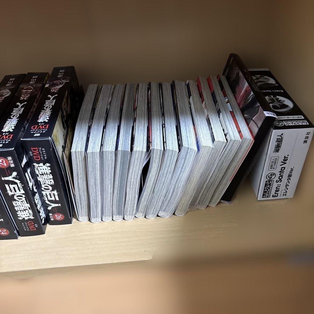 進撃の巨人 全巻セット DVD付き