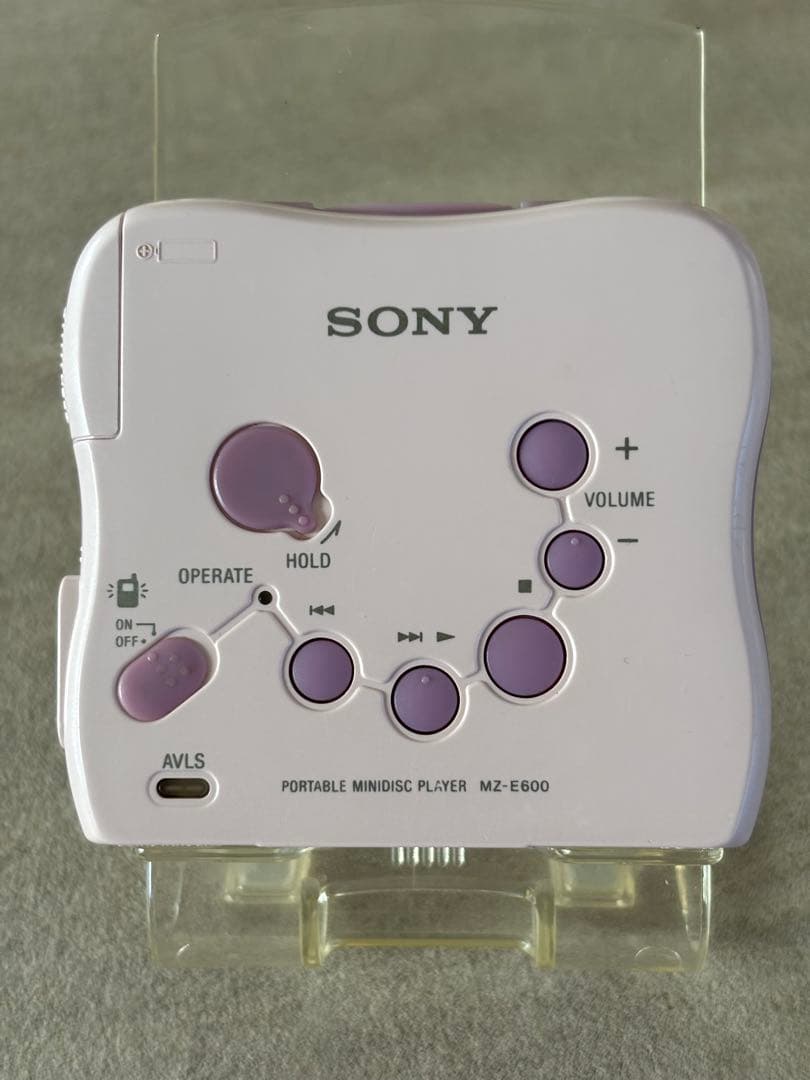 SONY ソニー MDウォークマン MZ-E600 MDプレイヤー