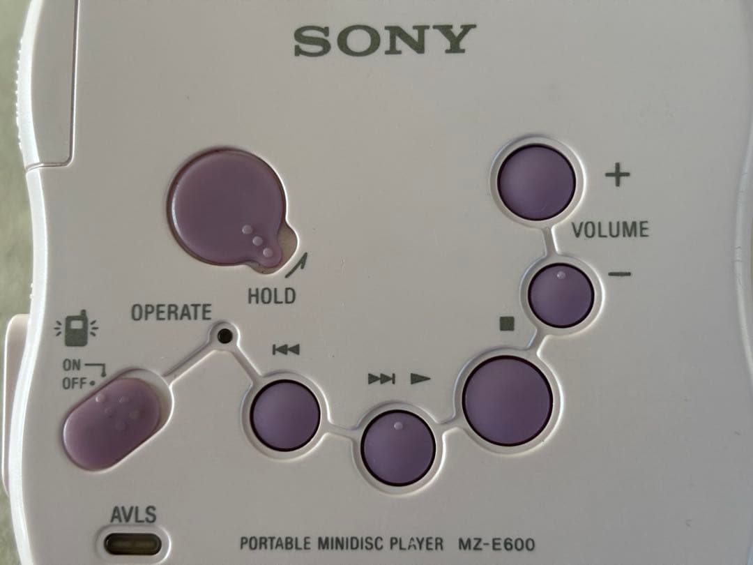 SONY ソニー MDウォークマン MZ-E600 MDプレイヤー