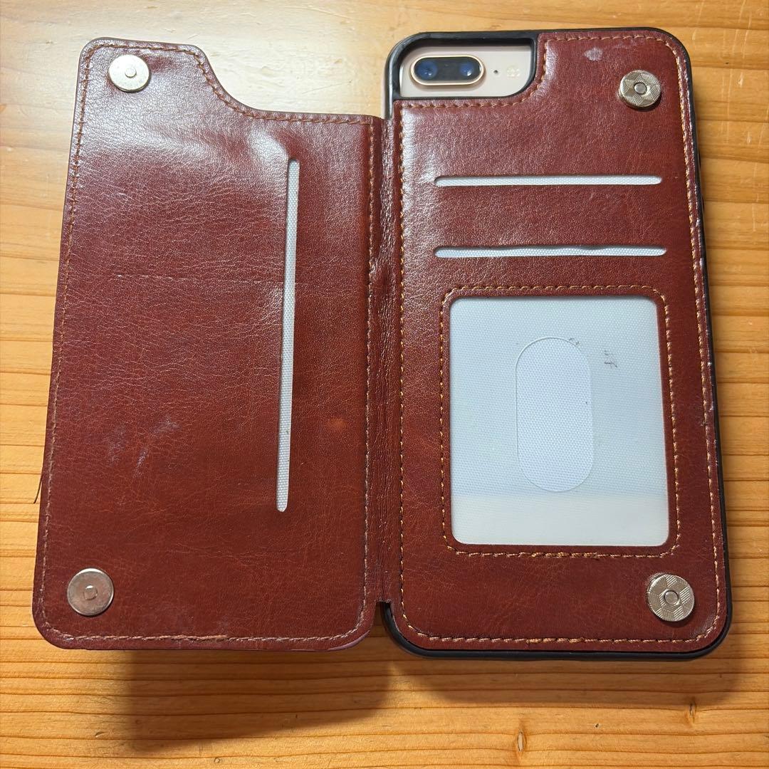 iPhone8plus 64GB ピンクゴールド SIMロック解除済 ケース付き