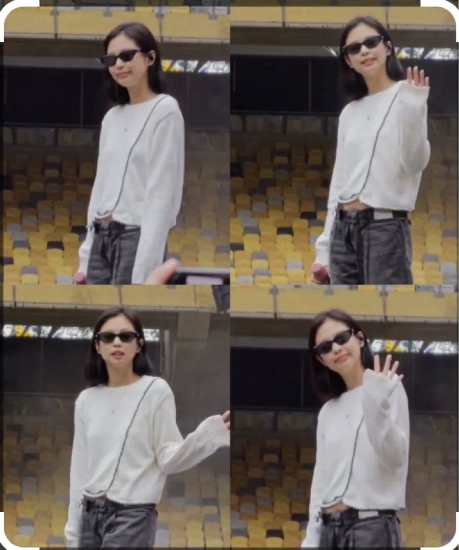 GENTLE MONSTER ROCOCO Jennie着用サングラス