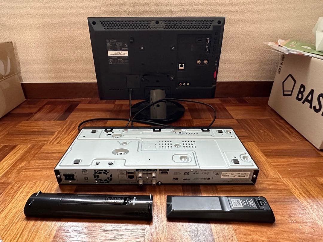 SHARP AQUOS 液晶カラーテレビ ブルーレイディスクレコーダー他
