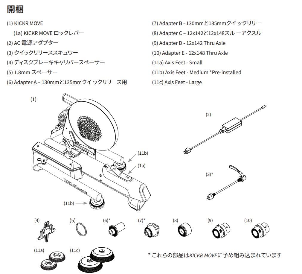 値下げ Wahoo KICKR MOVE バーチャル 固定ローラー
