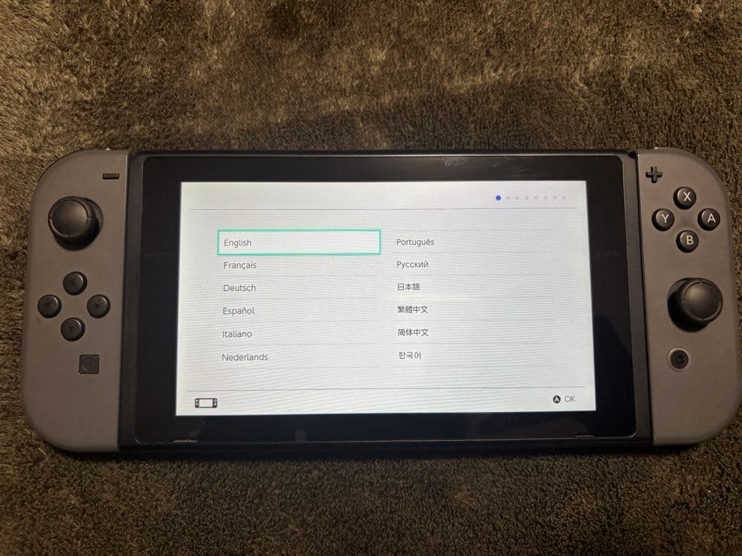 水*校様 【完品】Nintendo Switch 本体 グレー