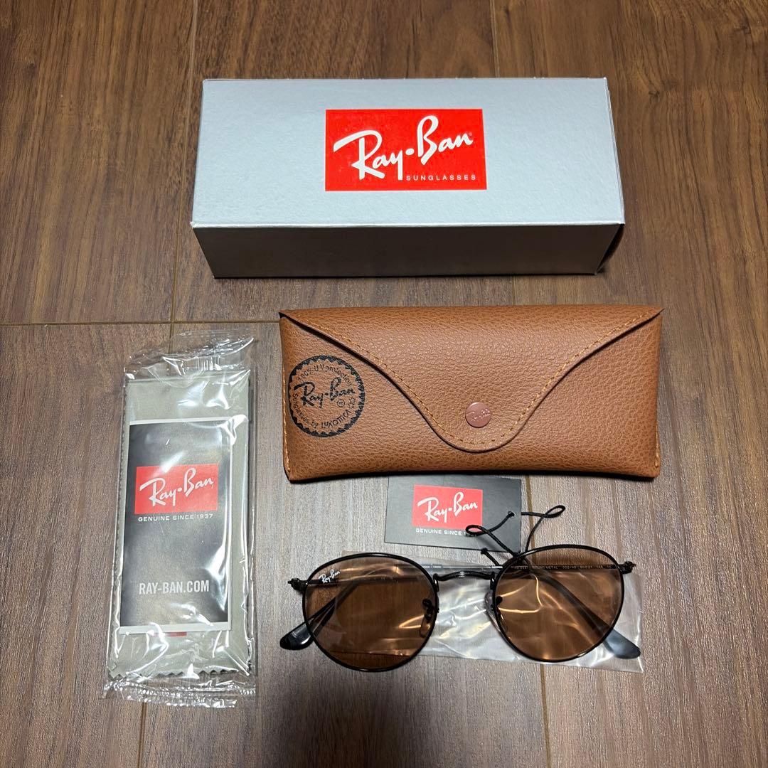 新品Ray-Ban レイバン 0RB3447 ROUND L サングラス