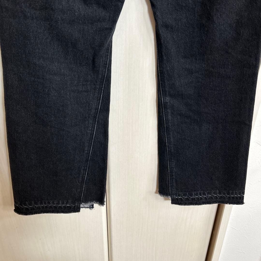 SALON adam et rope'COTTON USAセミフレアデニム 3