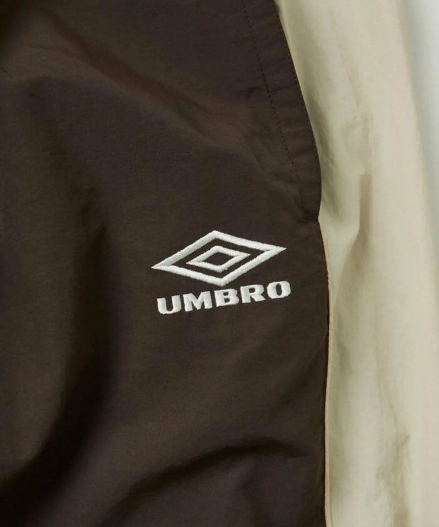 さ*る様 UMBRO go!go!vanillas ナイロントラックパンツ ブラ