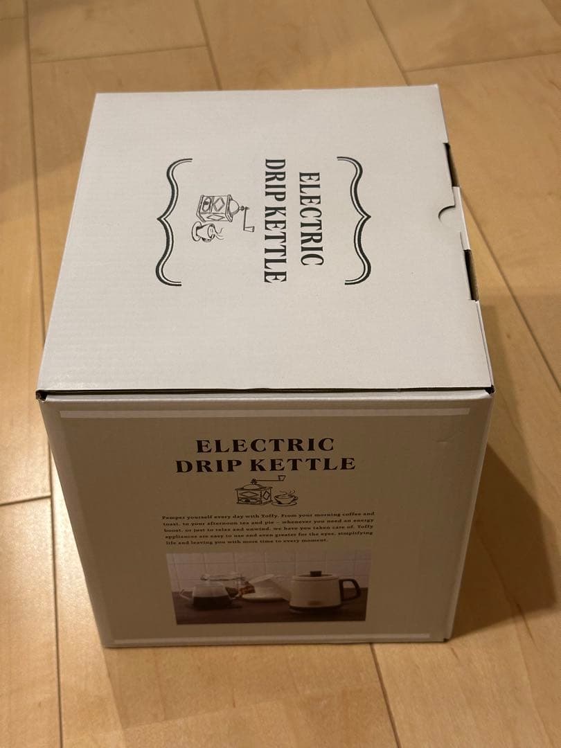 【新品・未使用】Toffy 電気ドリップケトル K-KT2-GE（グレージュ）