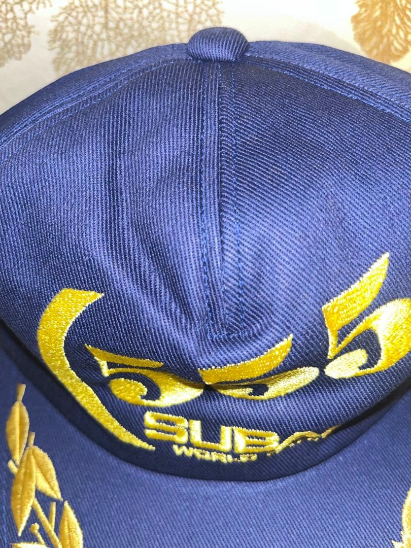SUBARU WORLD RALLY TEAMキャップ555 （未使用、中古品)