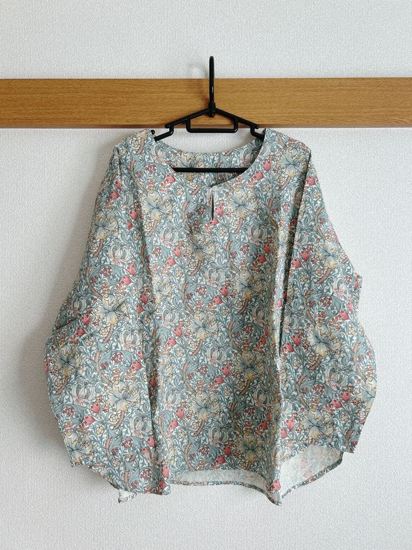 【新品】リブ イン コンフォート　ダブルガーゼパジャマ　コットン　 花柄　4L