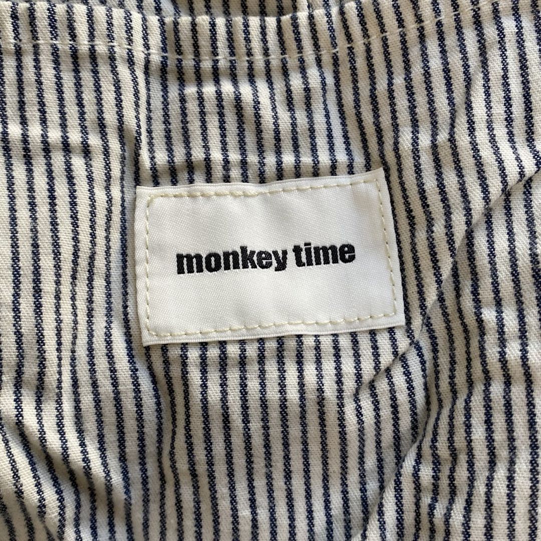 Lee × monkey time 91-J ヒッコリー カバーオール L