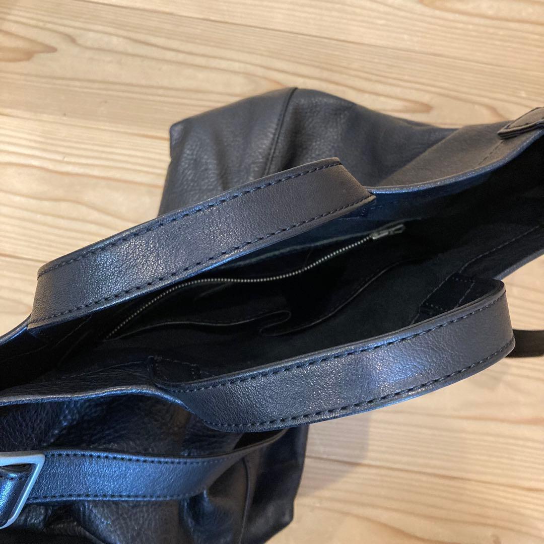 Mr.OLIVE 牛革 ウォータープルーフ撥水レザーボストンバッグ
