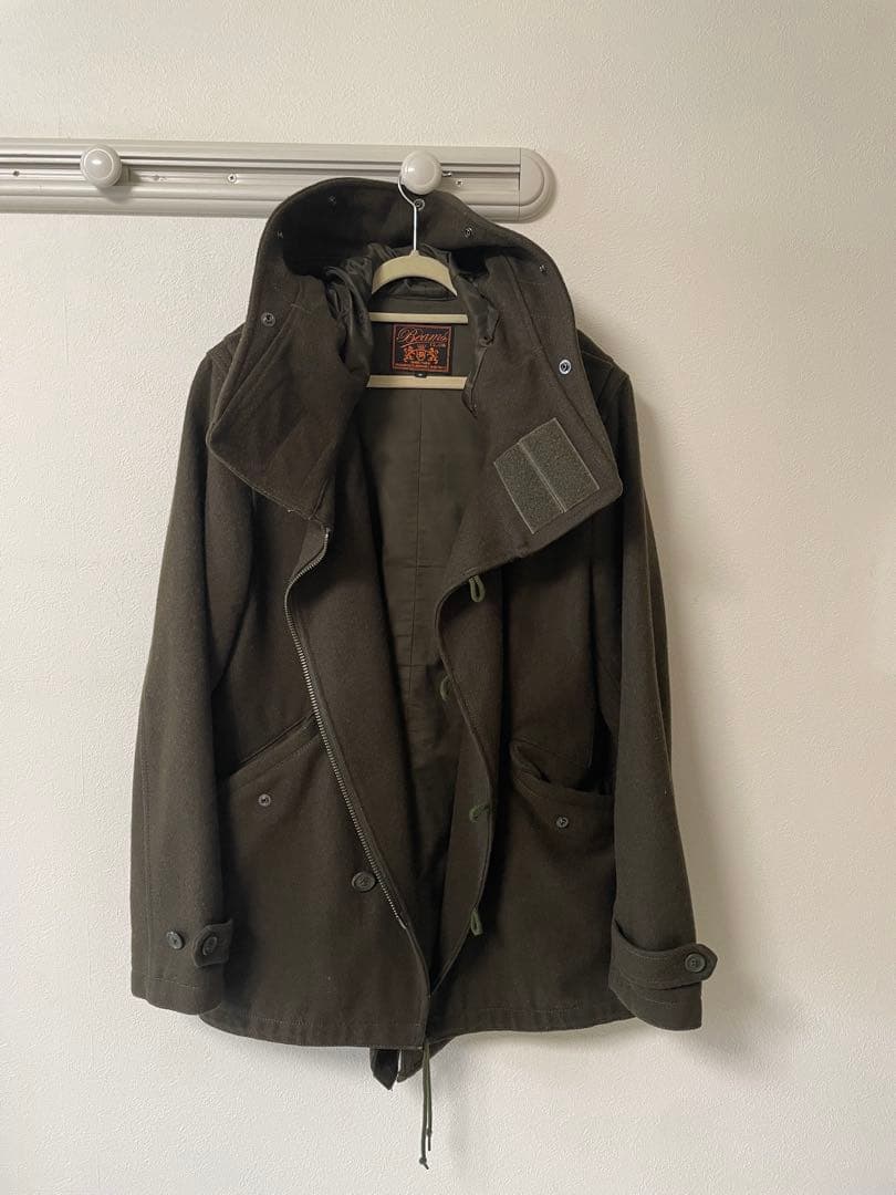 BEAMS メルトンモッズコート