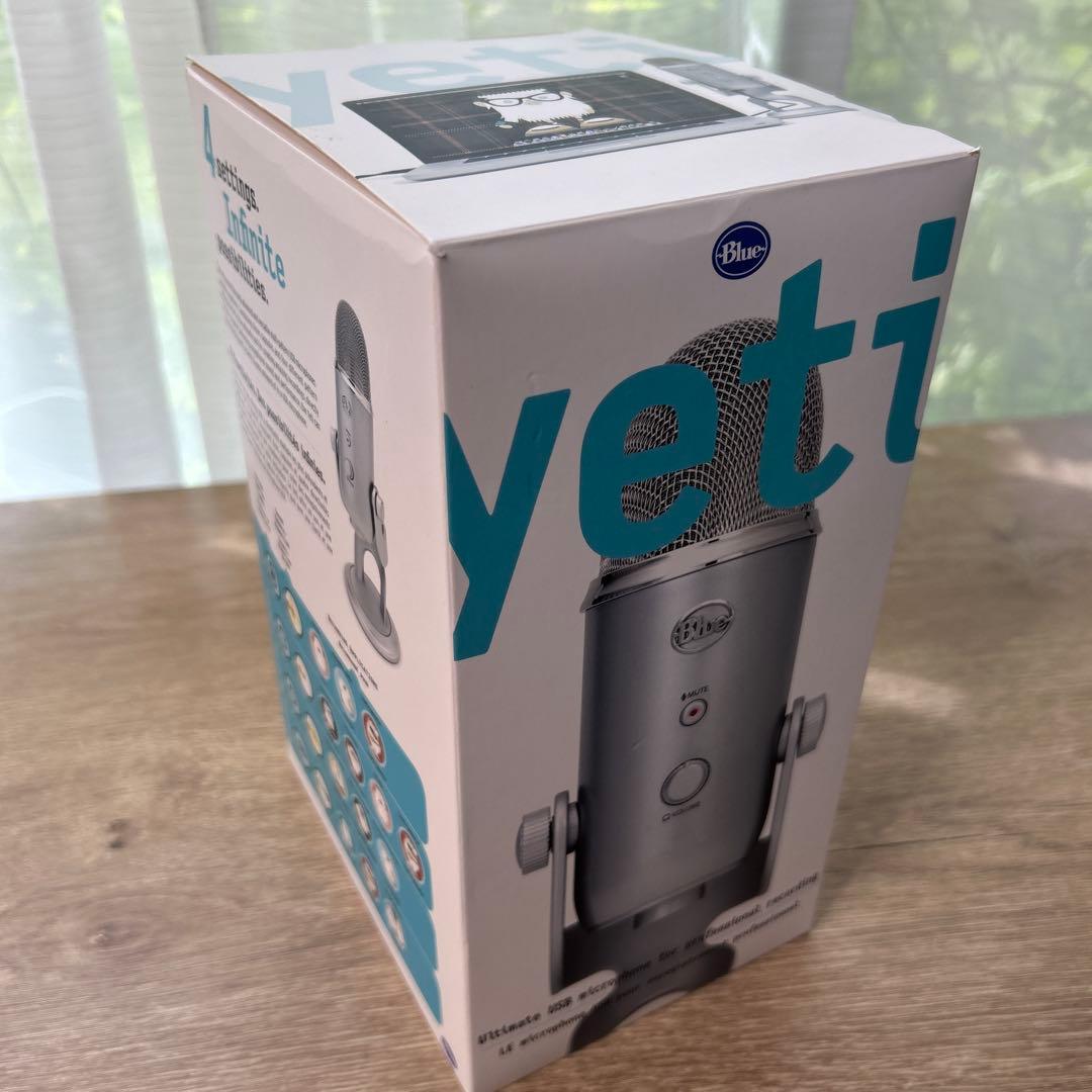 Blue Yeti USBマイク　シルバー