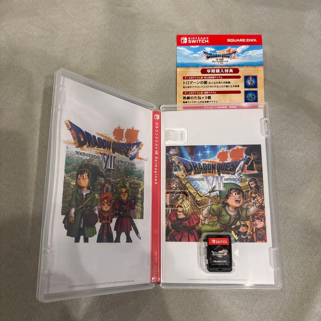 ドラゴンクエストVII Reimagined 早期特典未使用