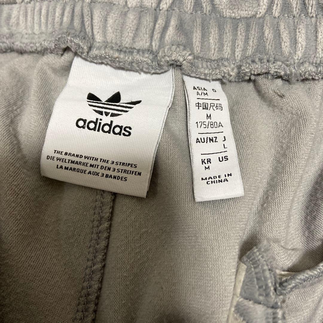 adidas ベロア トラックパンツ L